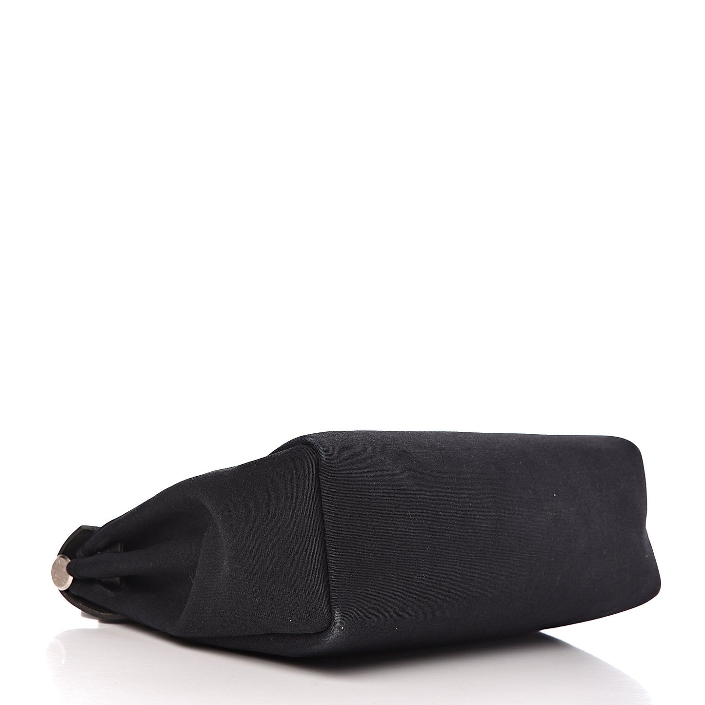Toile Vache Calfskin Herbag 30 PM Black Natural