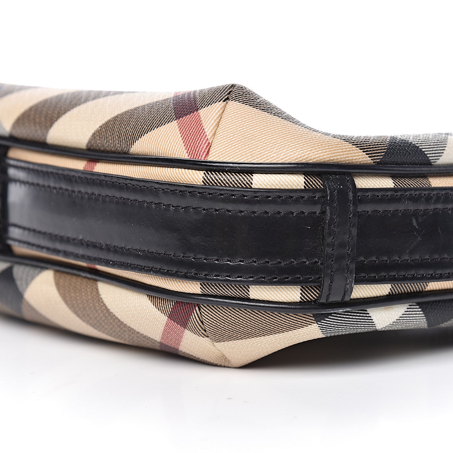 Burberry Nova Check Shoulder Bag Black 10 of 10