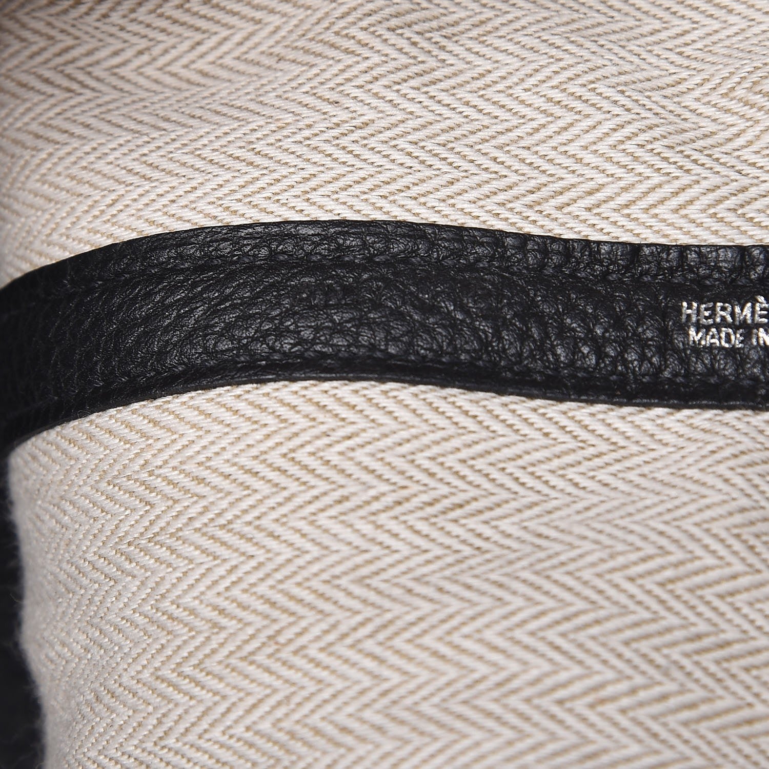 Hermes Fjord Garden Party Tote 36 MM Black 7 of 7