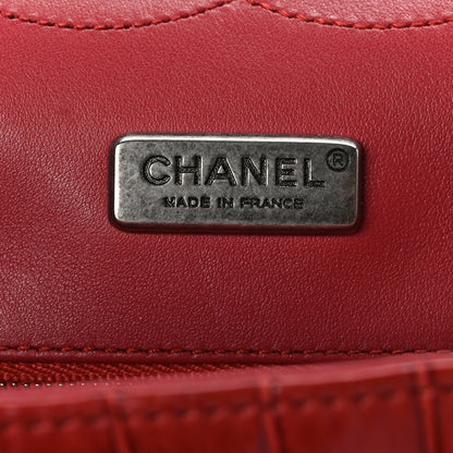 Chanel Crocodile 2.55 Reissue 227 Flap Red 6 of 9
