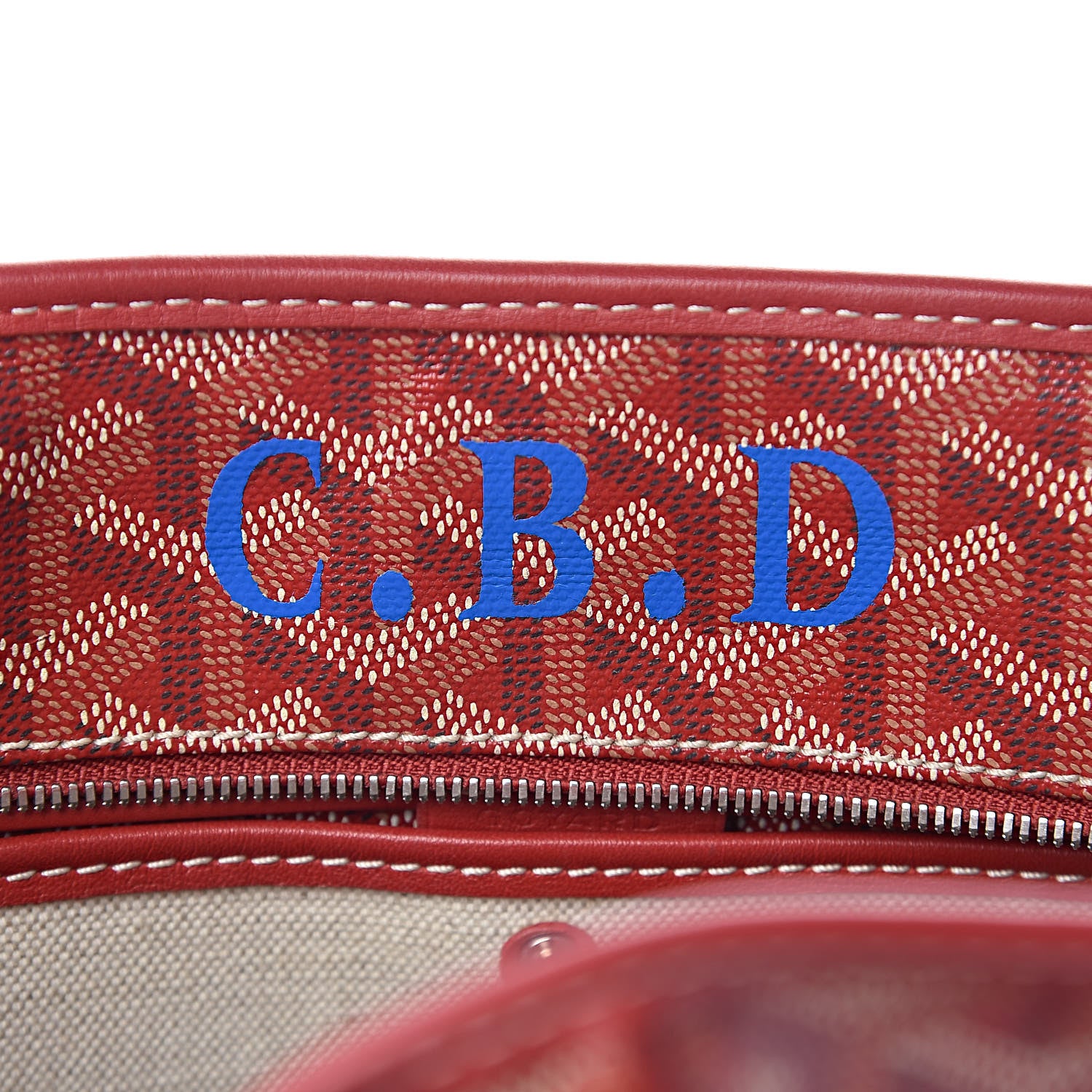 Goyard Goyardine Artois PM Red 7 of 17