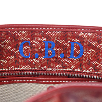 Goyard Goyardine Artois PM Red 7 of 17