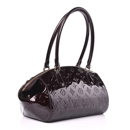 Louis Vuitton Vernis Sherwood PM Amarante 3 of 7