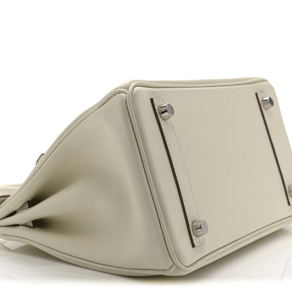 Hermes Swift Birkin 25 Mushroom 9 of 11