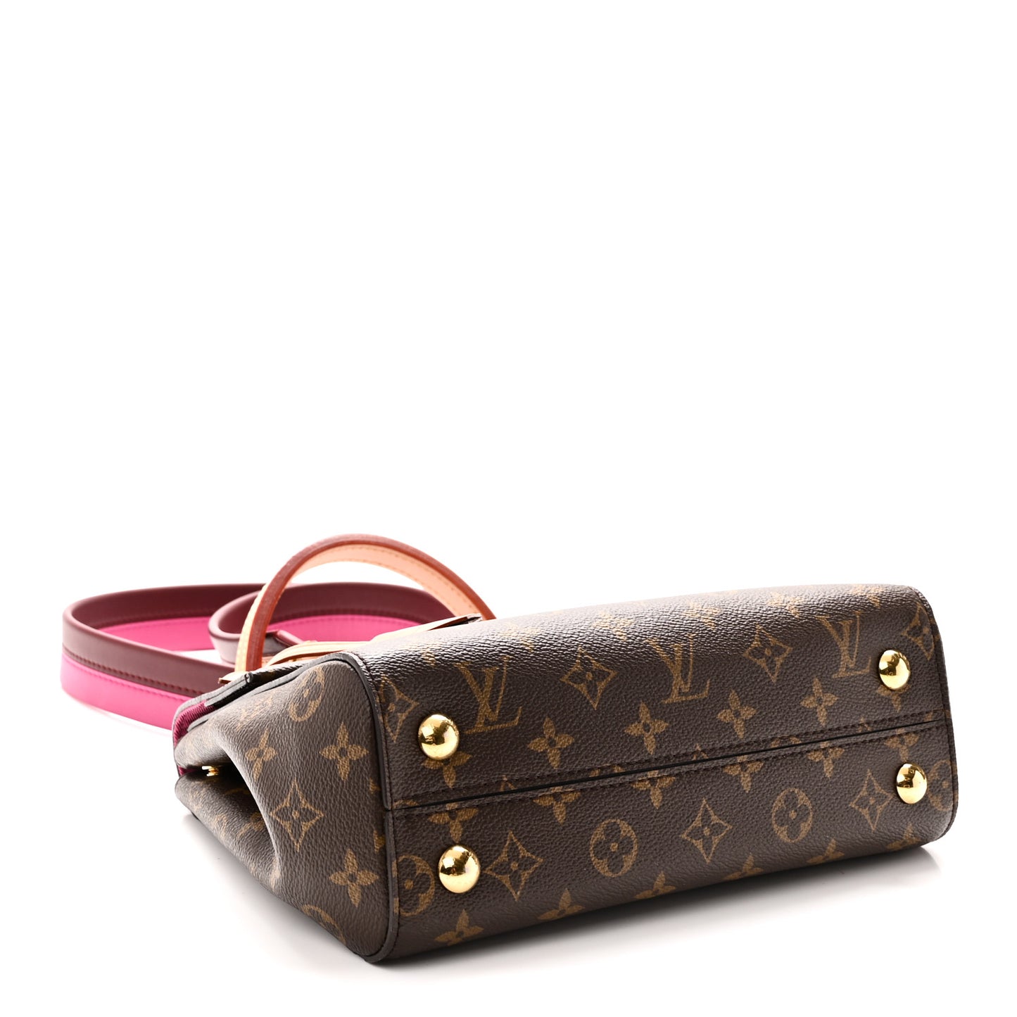 Monogram Cluny BB Bordeaux Fuchsia