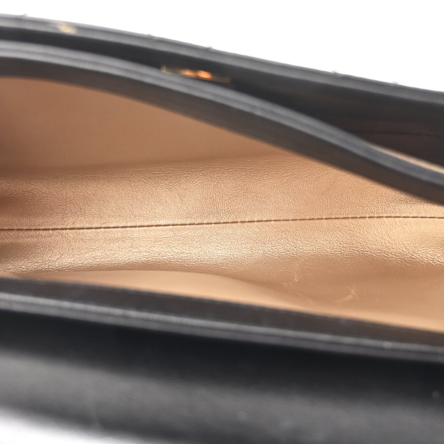 Lambskin Quilted CC Crystal Logo Chain Flap Black