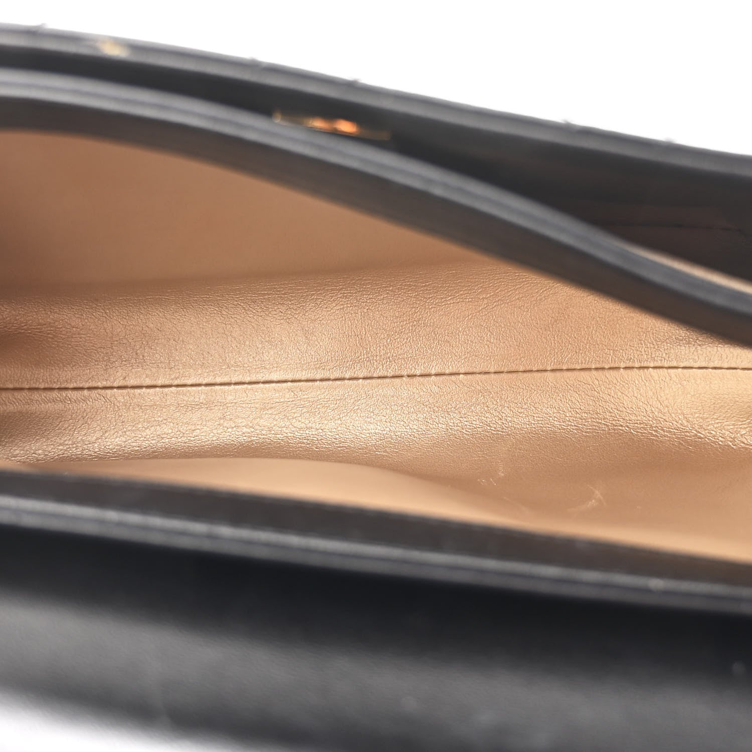 Chanel Lambskin Quilted CC Crystal Logo Chain Flap Black 5 of 11