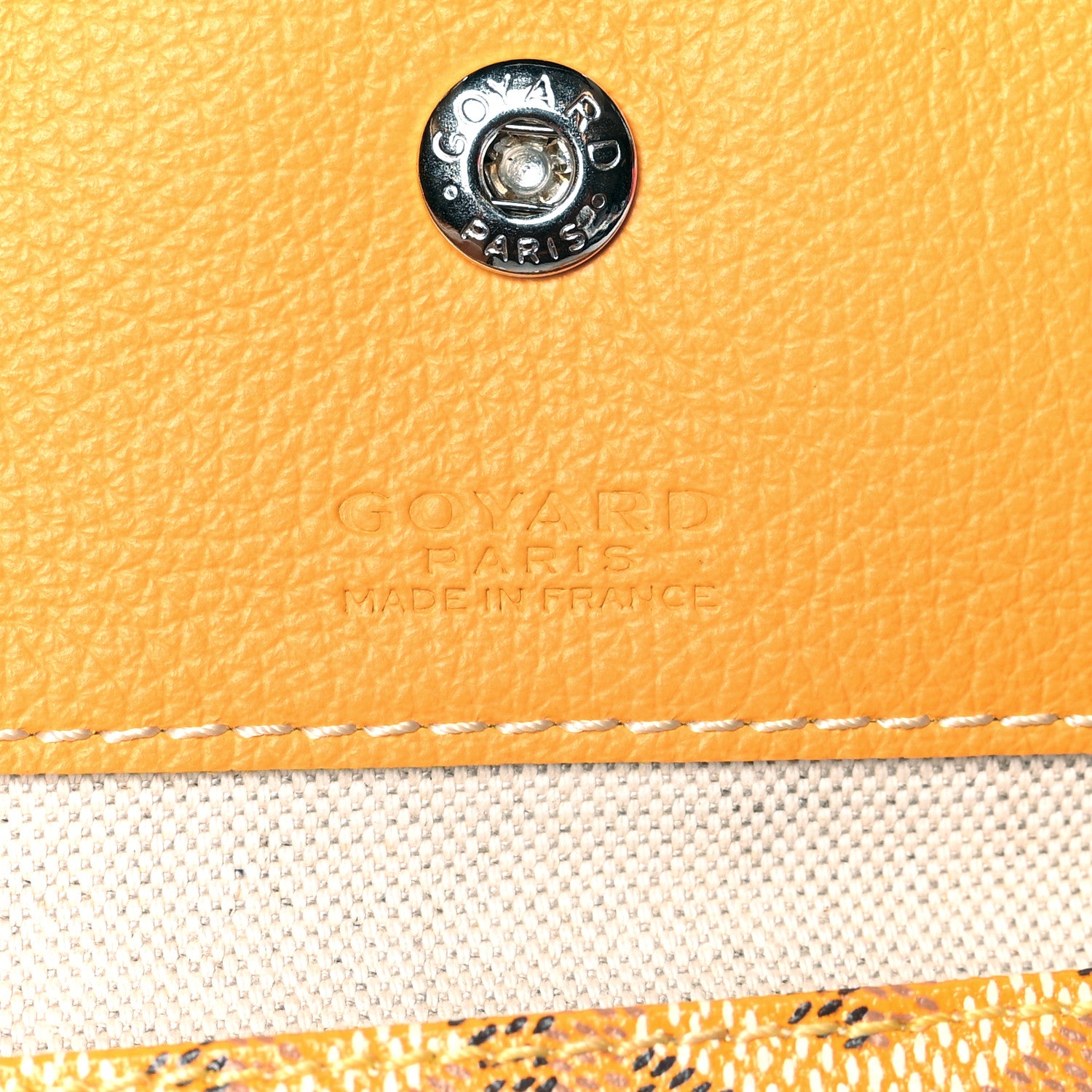 Goyard Goyardine Saint Louis PM Yellow 8 of 11
