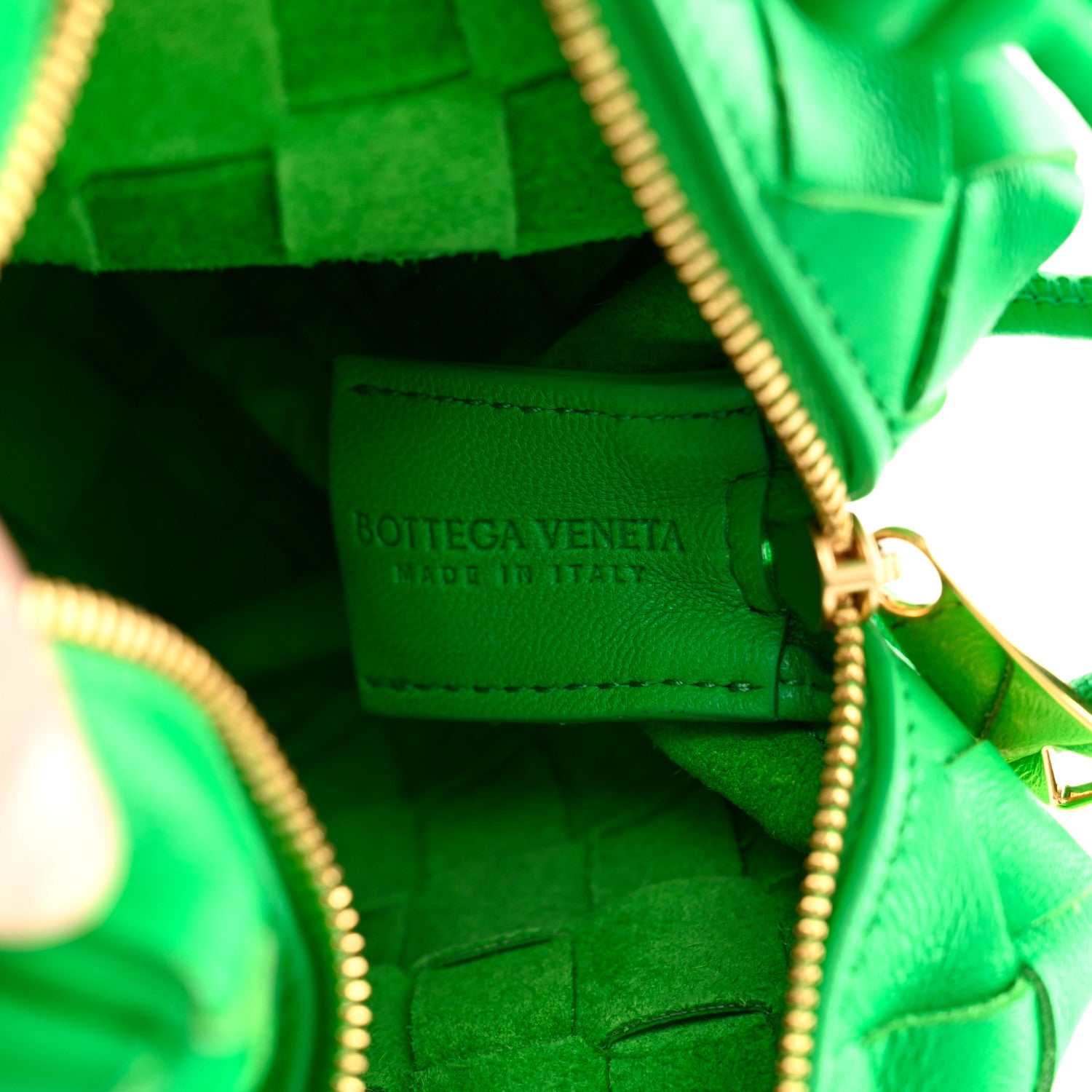 Bottega Veneta Nappa Intrecciato Mini Loop Camera Bag Parakeet 6 of 9