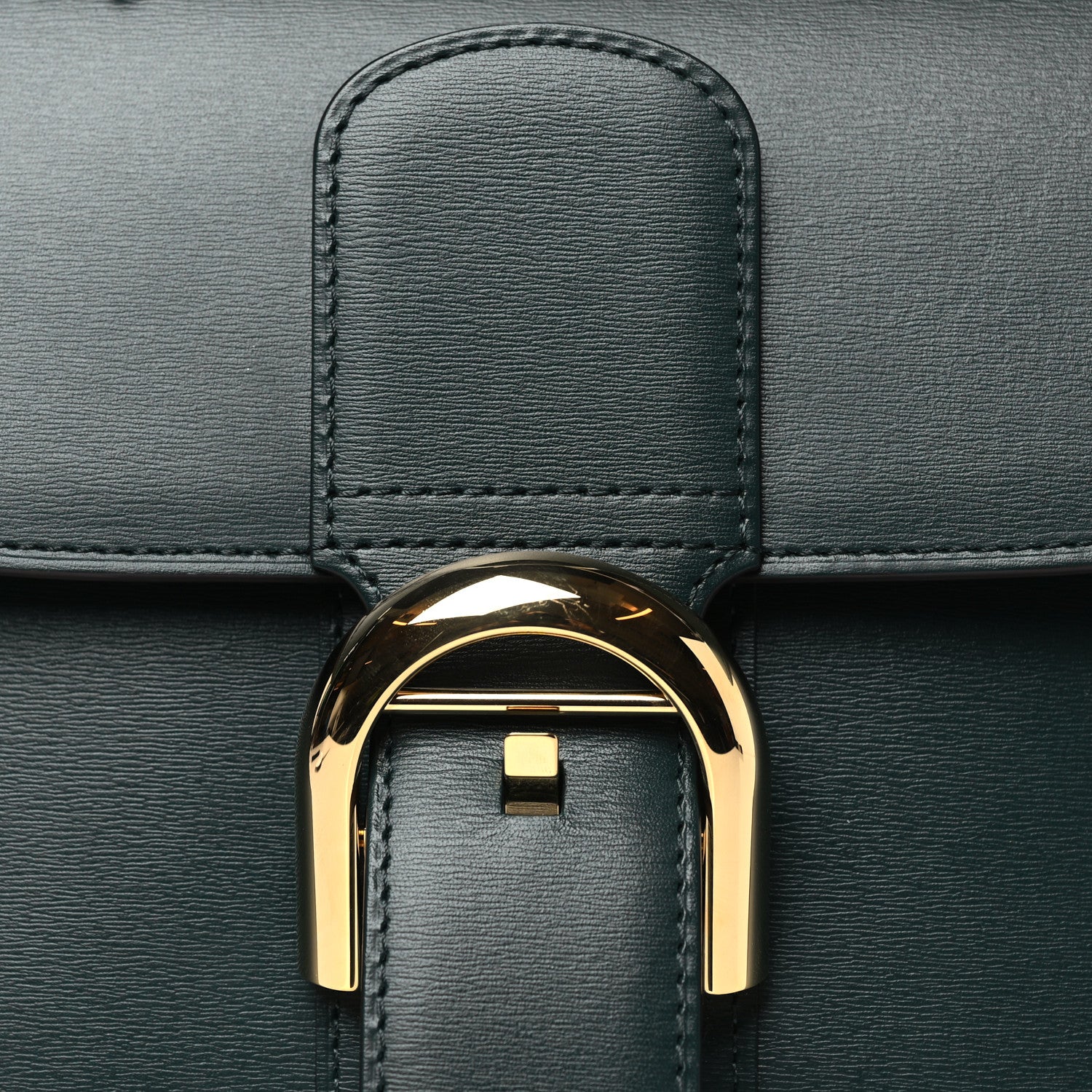 Delvaux Box Calfskin PM Brillant Satchel Pine 7 of 10