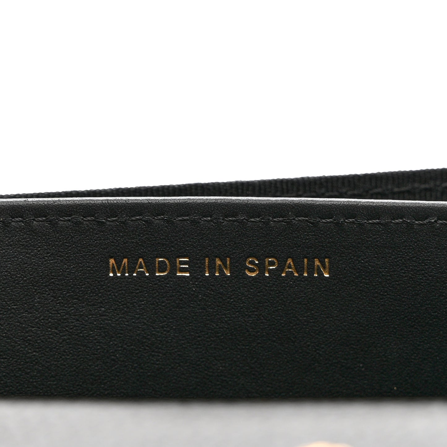 Caviar Quilted Flap Card Holder Wallet Black