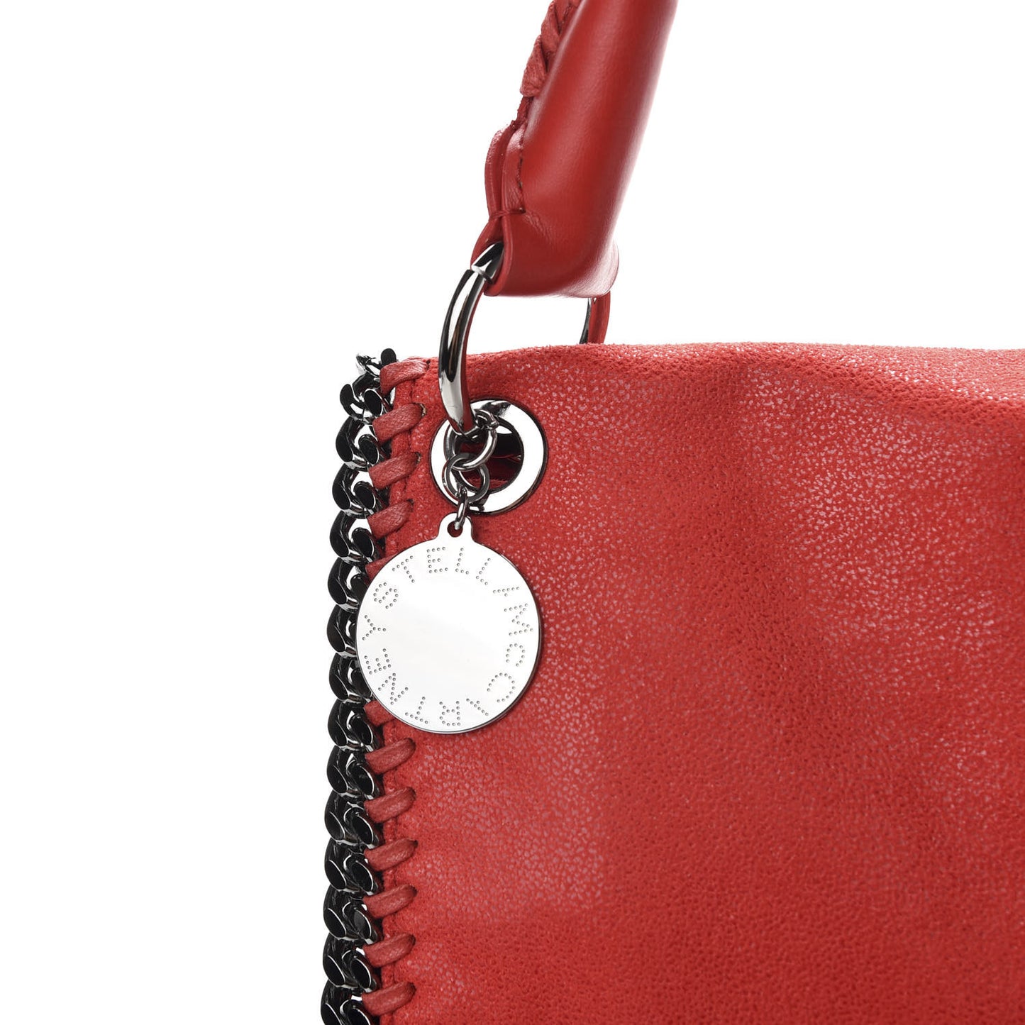 Shaggy Deer Falabella Shoulder Bag Red