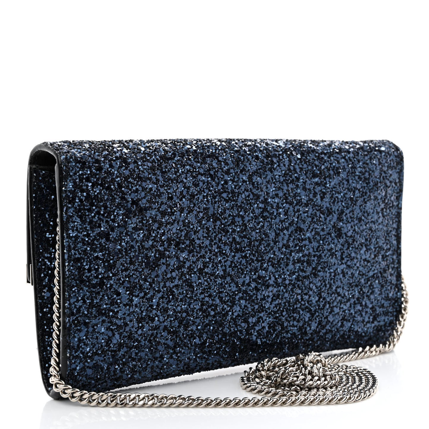 Glitter Emmie Clutch Blue