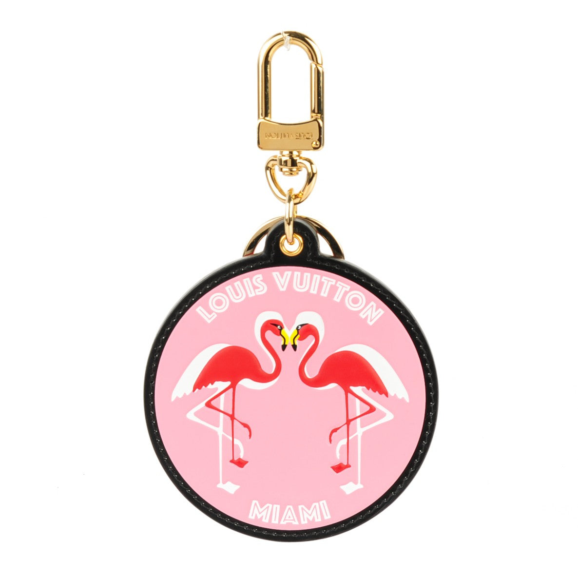 World Tour Flamingo Bag Charm Key Holder