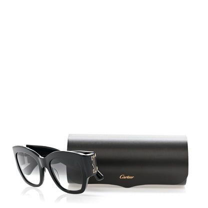 Cartier Acetate C De Cartier Sunglasses CT0304S Black 8 of 8