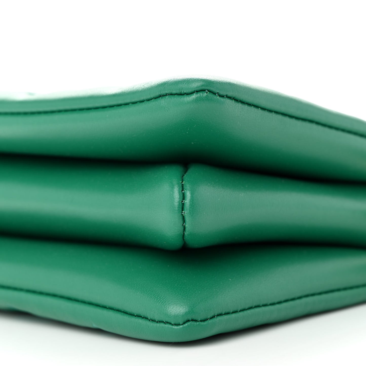 Lambskin Embossed Monogram Coussin BB Emeraude