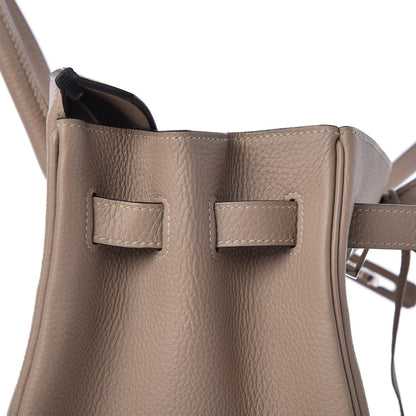 Hermes Taurillon Clemence Birkin 35 Gris Tourterelle 24 of 33