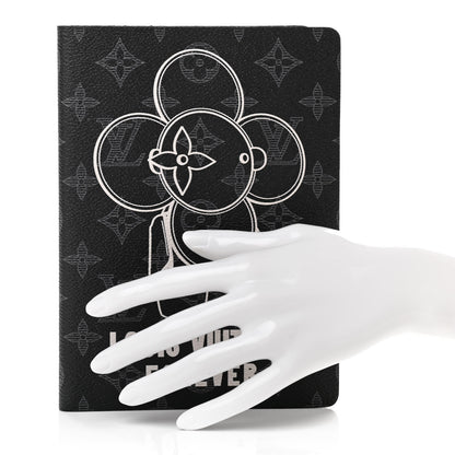 Louis Vuitton Monogram Eclipse Vivienne Clemence Notebook MM 2 of 6