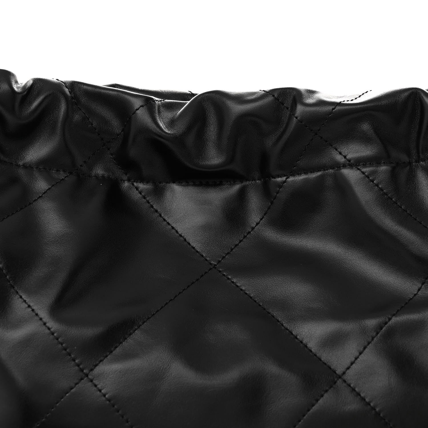 Chanel Shiny Calfskin Quilted Small Chanel 22 Black 9 of 12