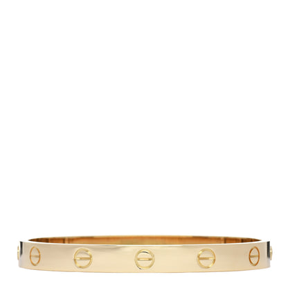 Cartier 18K Yellow Gold Love Bracelet 16 2 of 9
