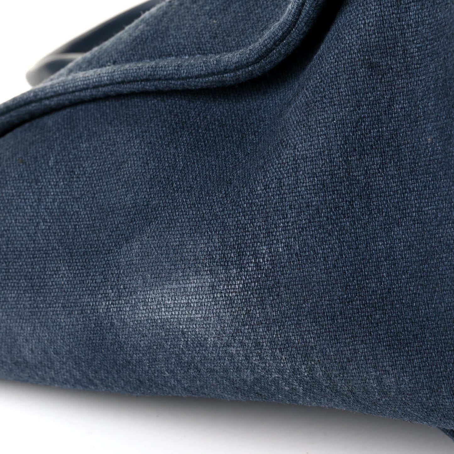 Canvas Medium Deauville Tote Dark Blue