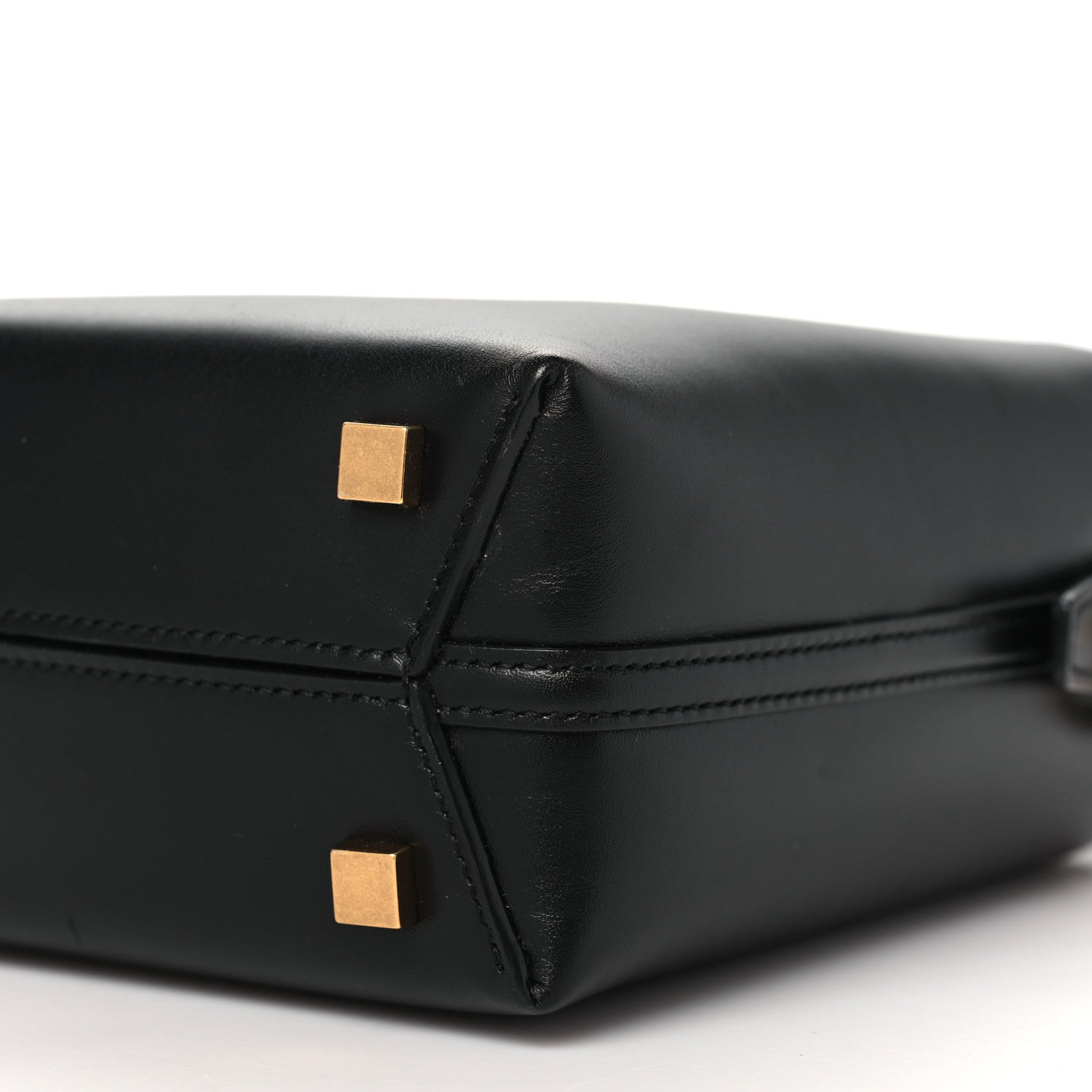 Saint Laurent Shiny Calfskin Le 37 Mini Bucket Bag Black 10 of 10