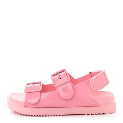 Gucci Rubber Mini Double G Womens Isla Dad Sandals 36 Wild Rose 1 of 9