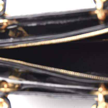 Christian Dior Patent Cannage Large Lady Dior Black 5 of 10