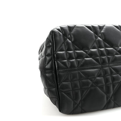 Christian Dior Calfskin Macrocannage Medium Toujours Black 9 of 10