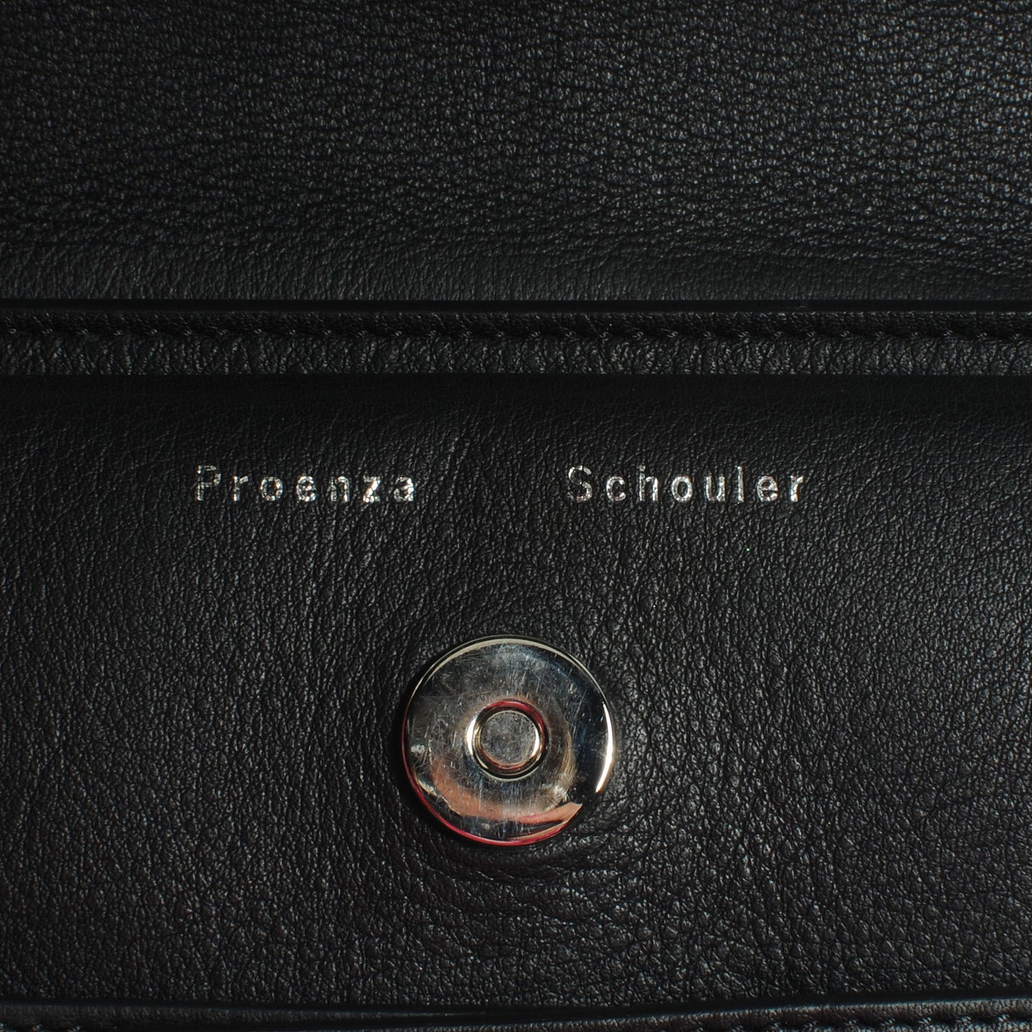 Leather Mini PS11 Classic Shoulder Bag Black