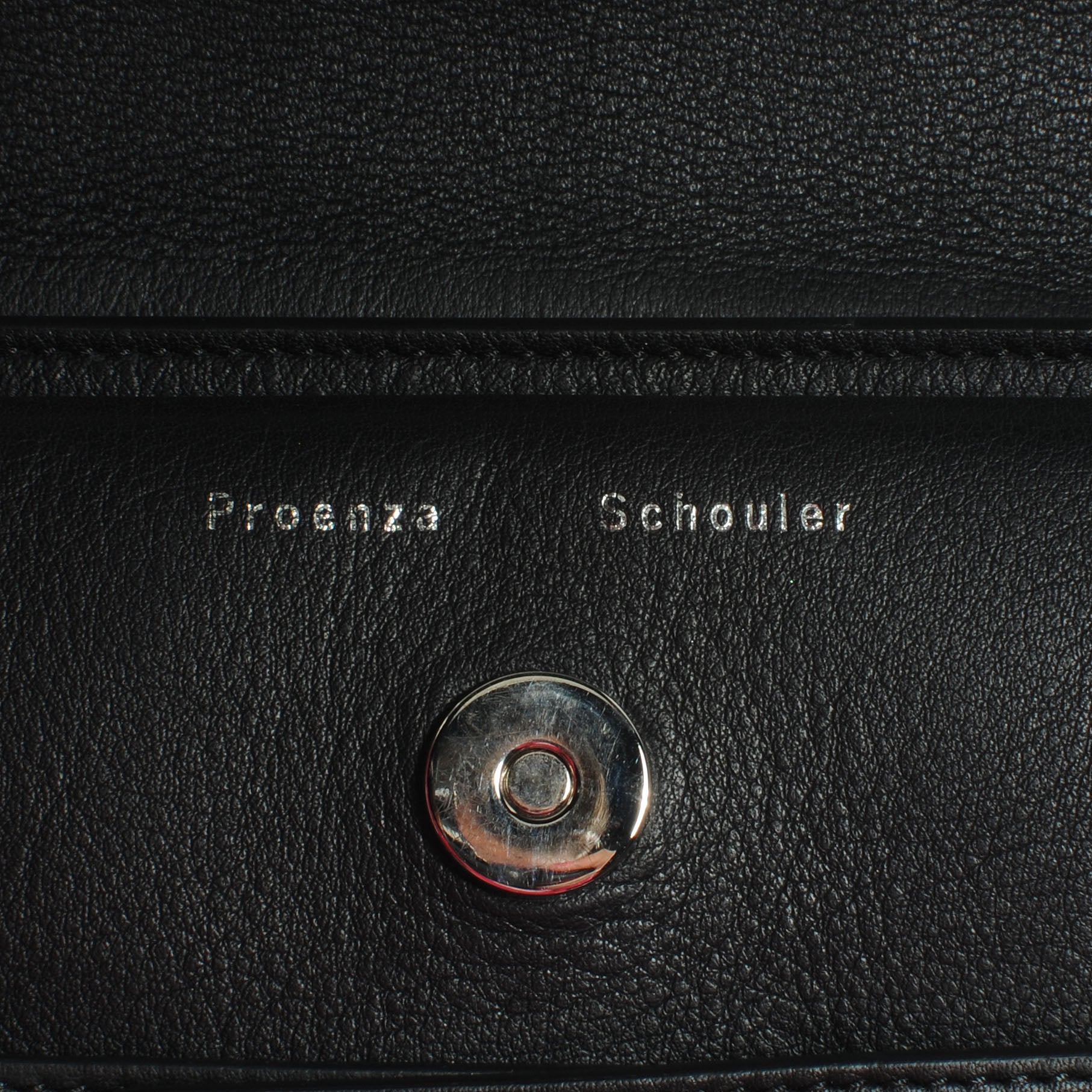 Proenza Schouler Leather Mini PS11 Classic Shoulder Bag Black 8 of 8