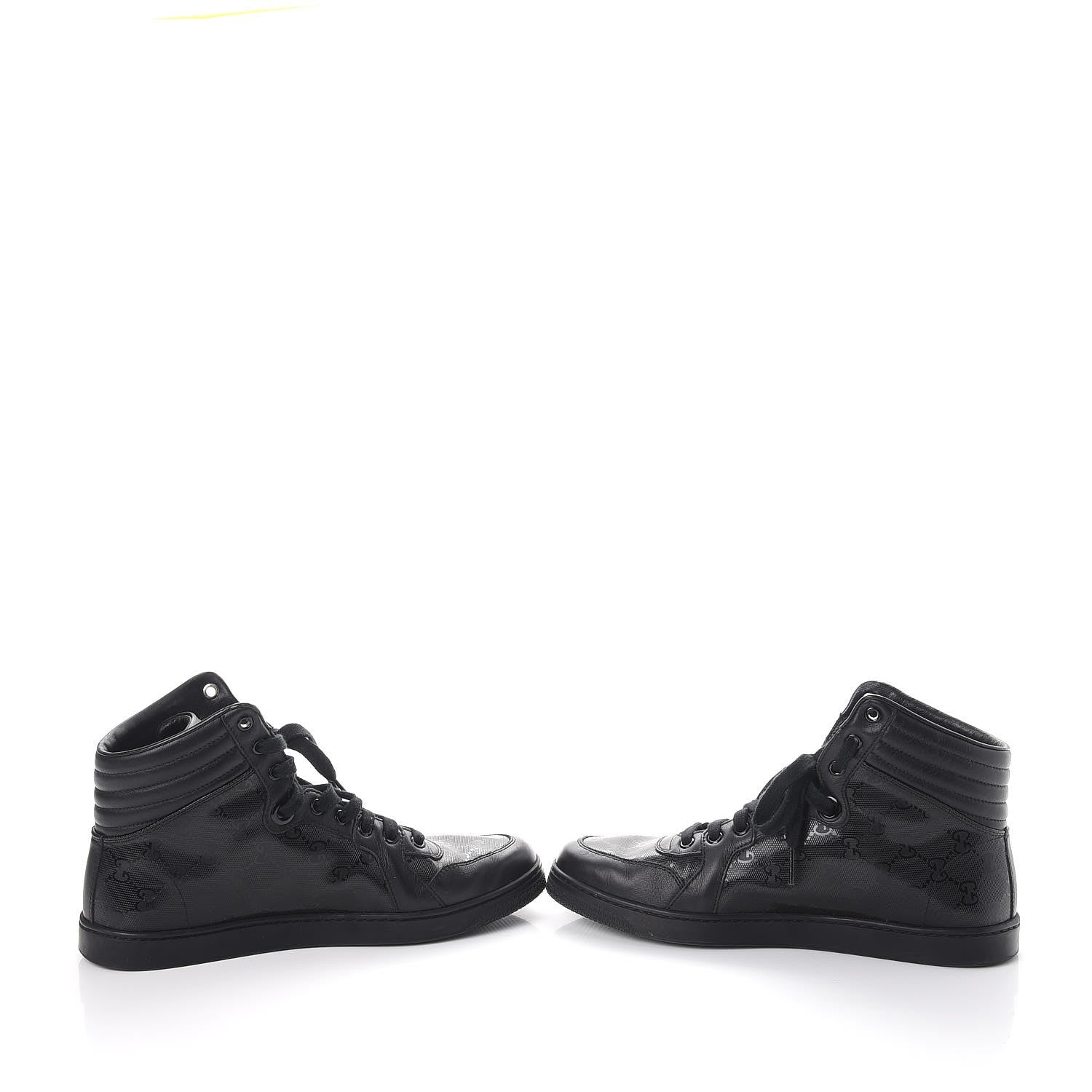 Gucci Imprime Mens Coda High Top Sneakers 7 Black 5 of 12