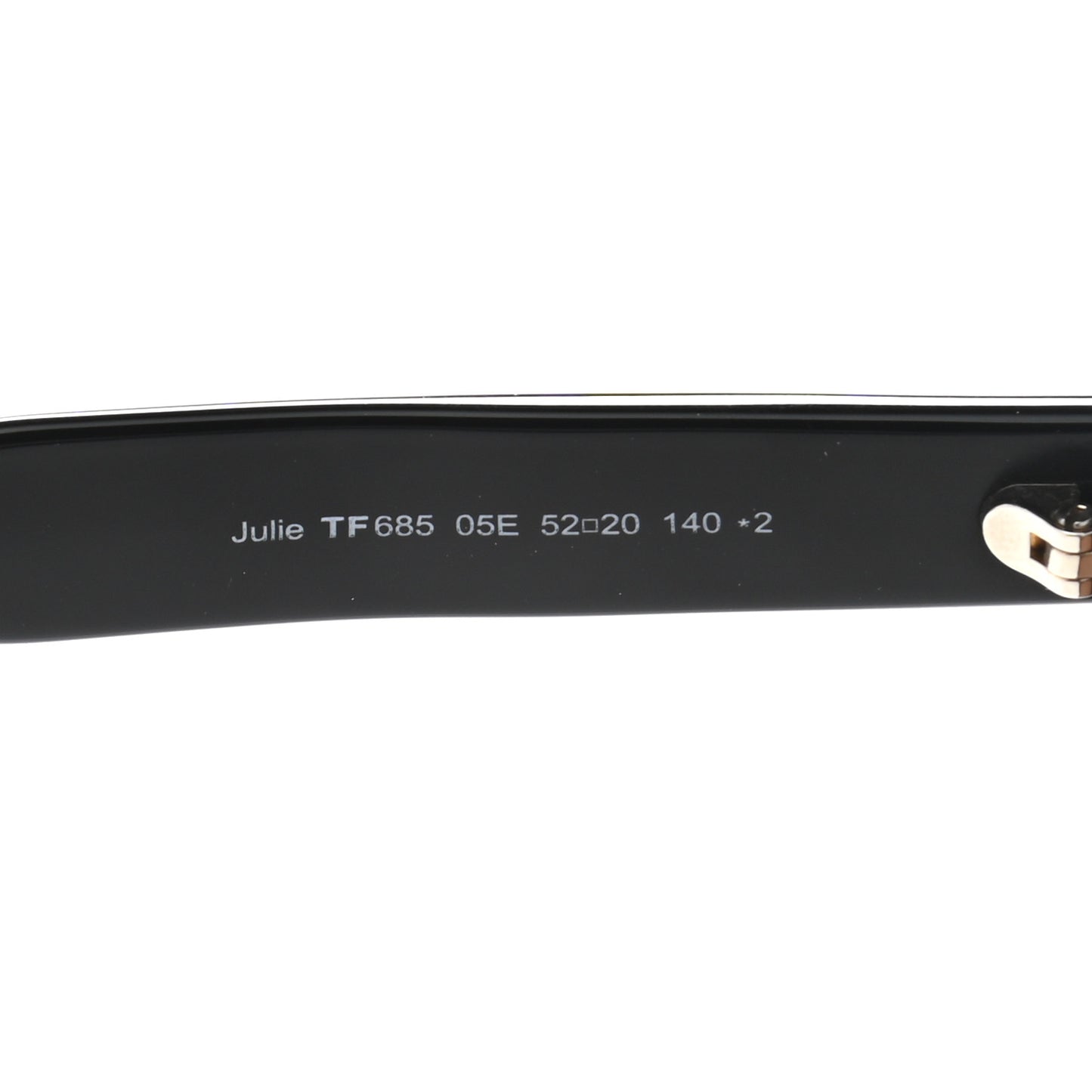 Julie Square Sunglasses TF685 Tortoise