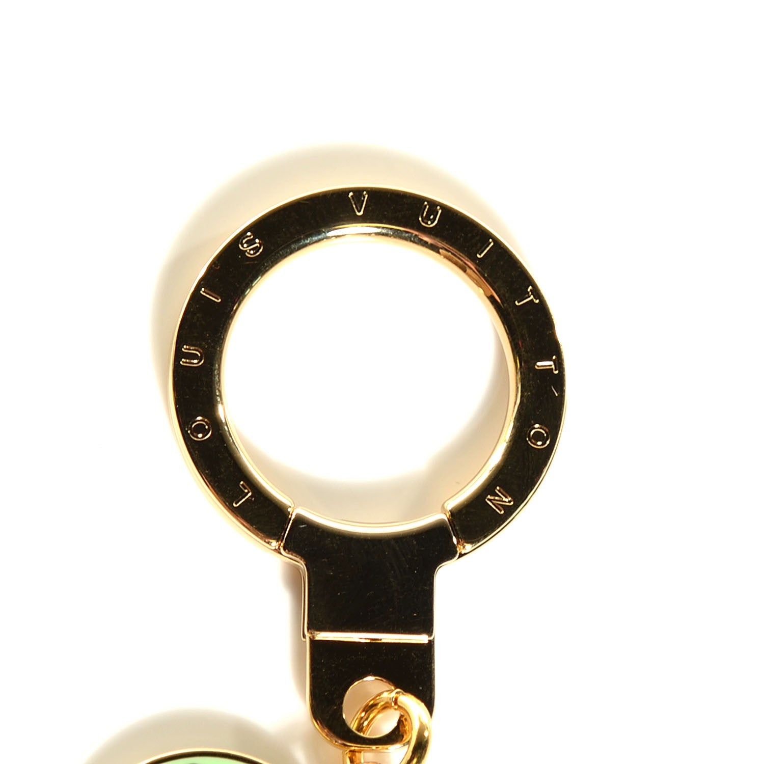 Louis Vuitton Enamel Looping Chain Key Ring Multicolor 5 of 7