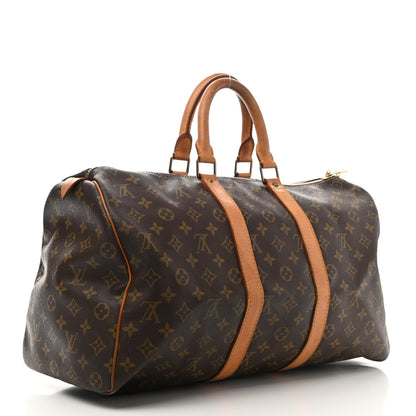Louis Vuitton Monogram Keepall 50 3 of 16