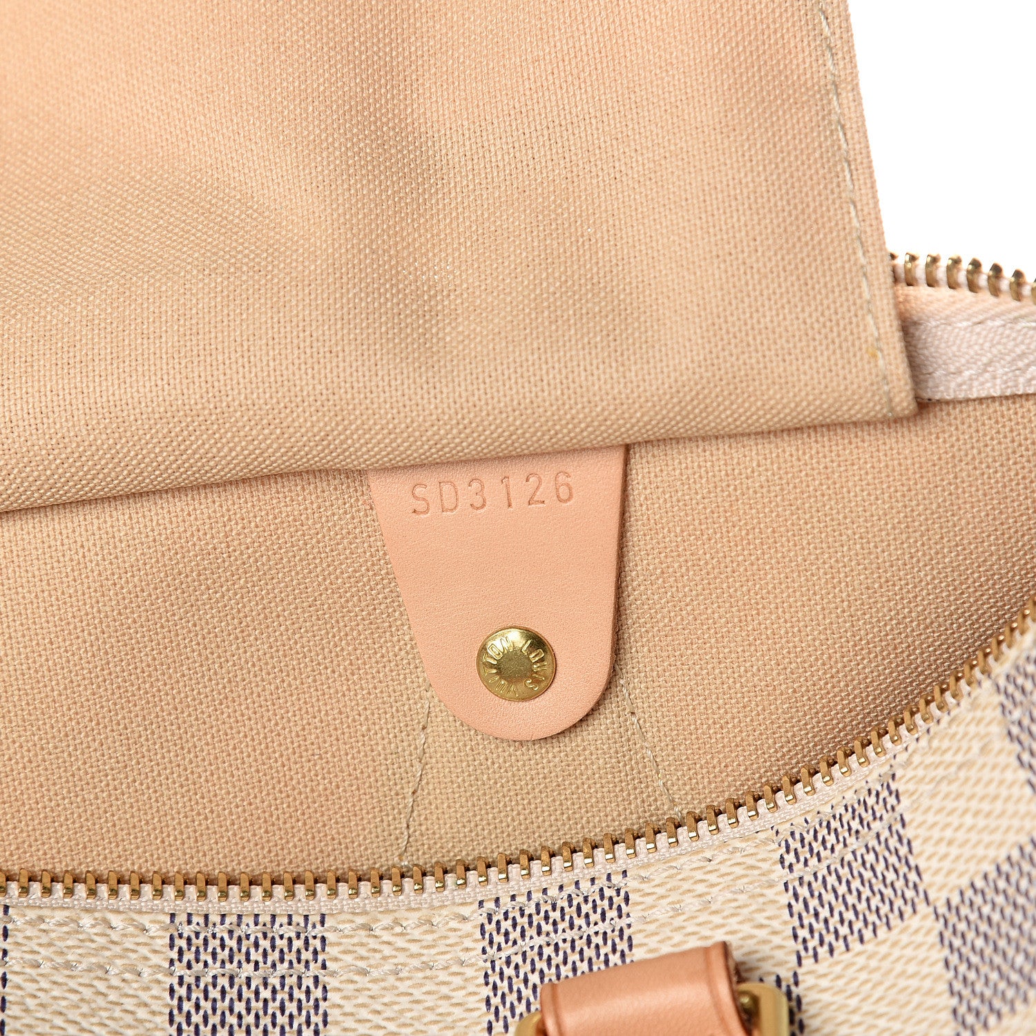 Louis Vuitton Damier Azur Speedy 30 6 of 12