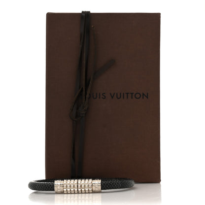 Louis Vuitton Damier Graphite Digit Bracelet 21 6 of 6