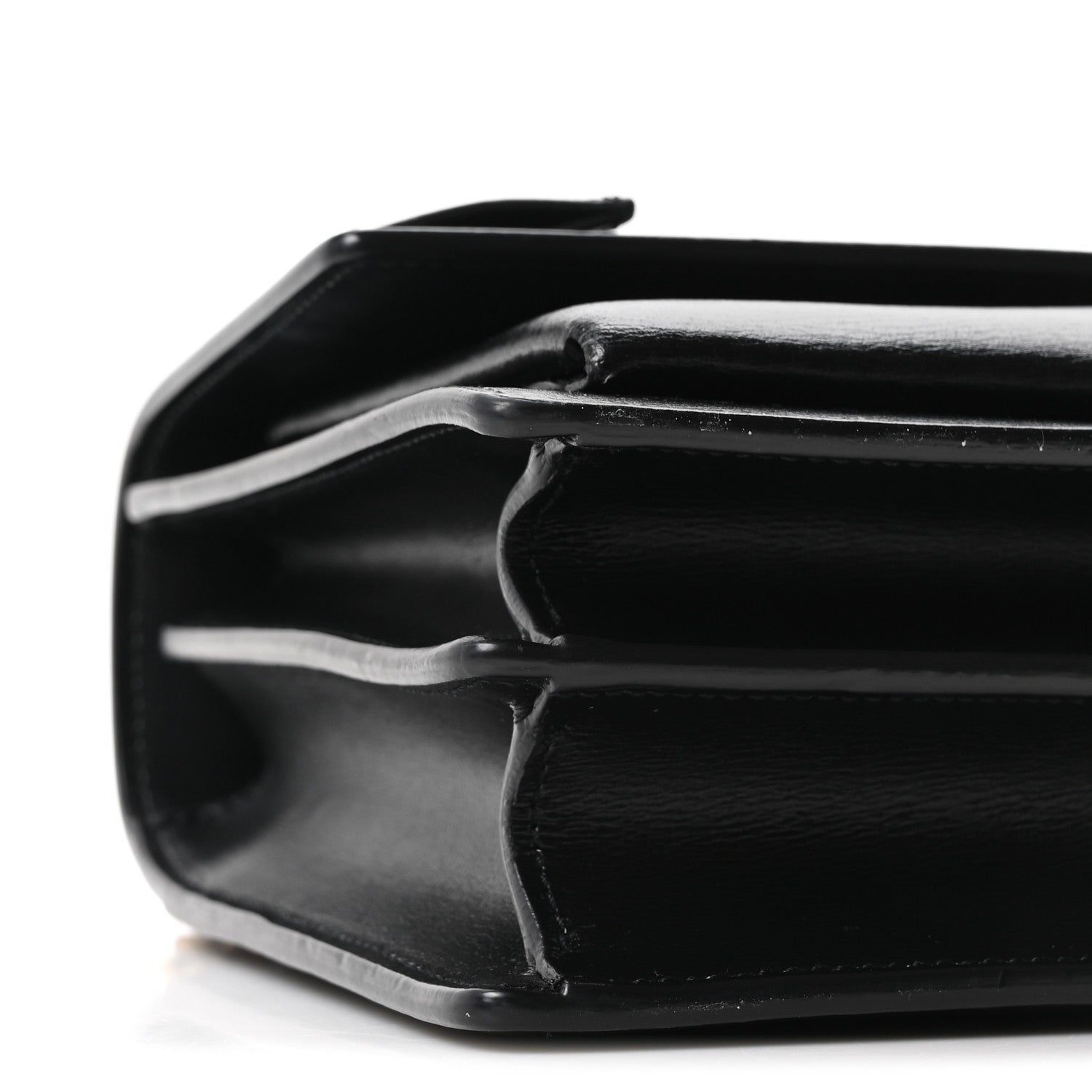 Saint Laurent Calfskin Medium Monogram Sunset Black 9 of 10
