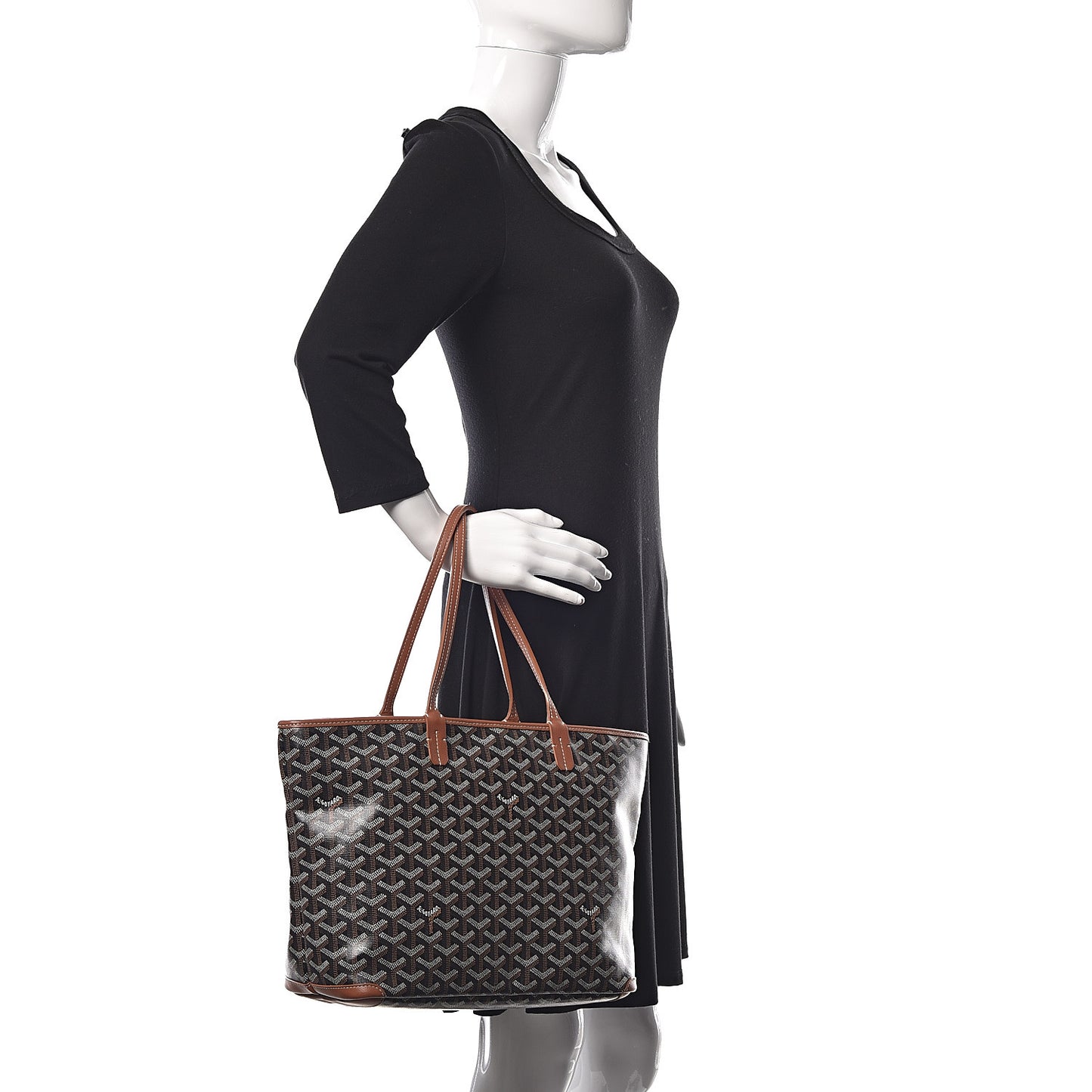 Goyardine Artois PM Black Gold