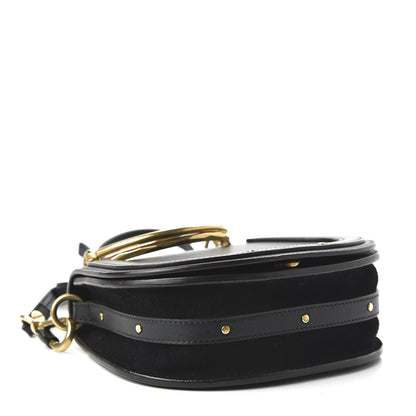 Chloe Calfskin Small Nile Bracelet Bag Black 4 of 9