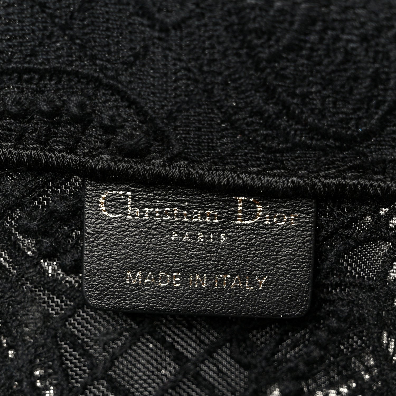 Christian Dior Embroidered 3D Macrame D-Lace Butterfly Medium Book Tote Black Multicolor 6 of 10