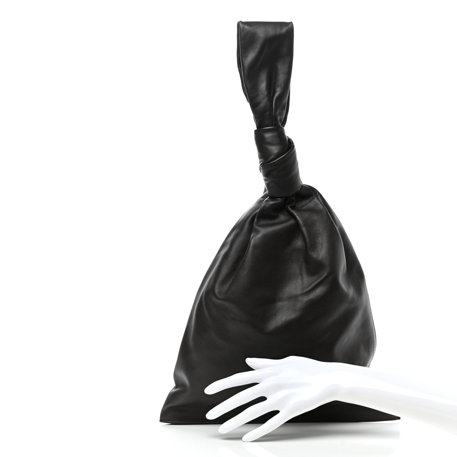 Bottega Veneta Supple Calfskin BV Twist Fondente 2 of 6