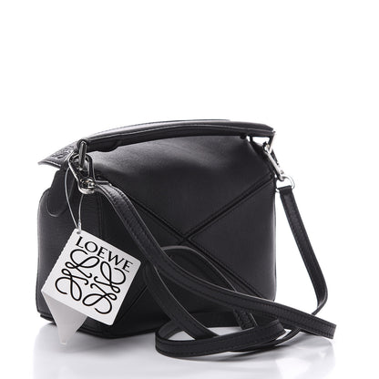 Loewe Calfskin Mini Puzzle Bag Black 3 of 10