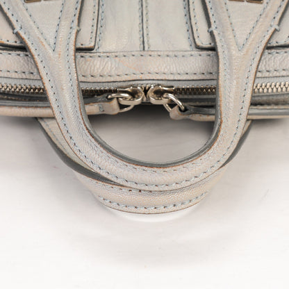 Givenchy Sugar Goatskin Micro Nightingale Light Blue 10 of 17
