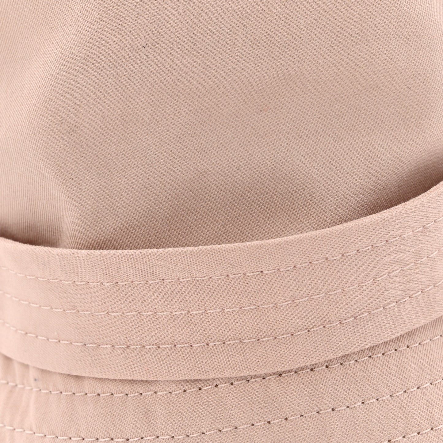 Cotton Gabardine Burberry Check Belted Heritage Bucket Hat M Sugar Pink
