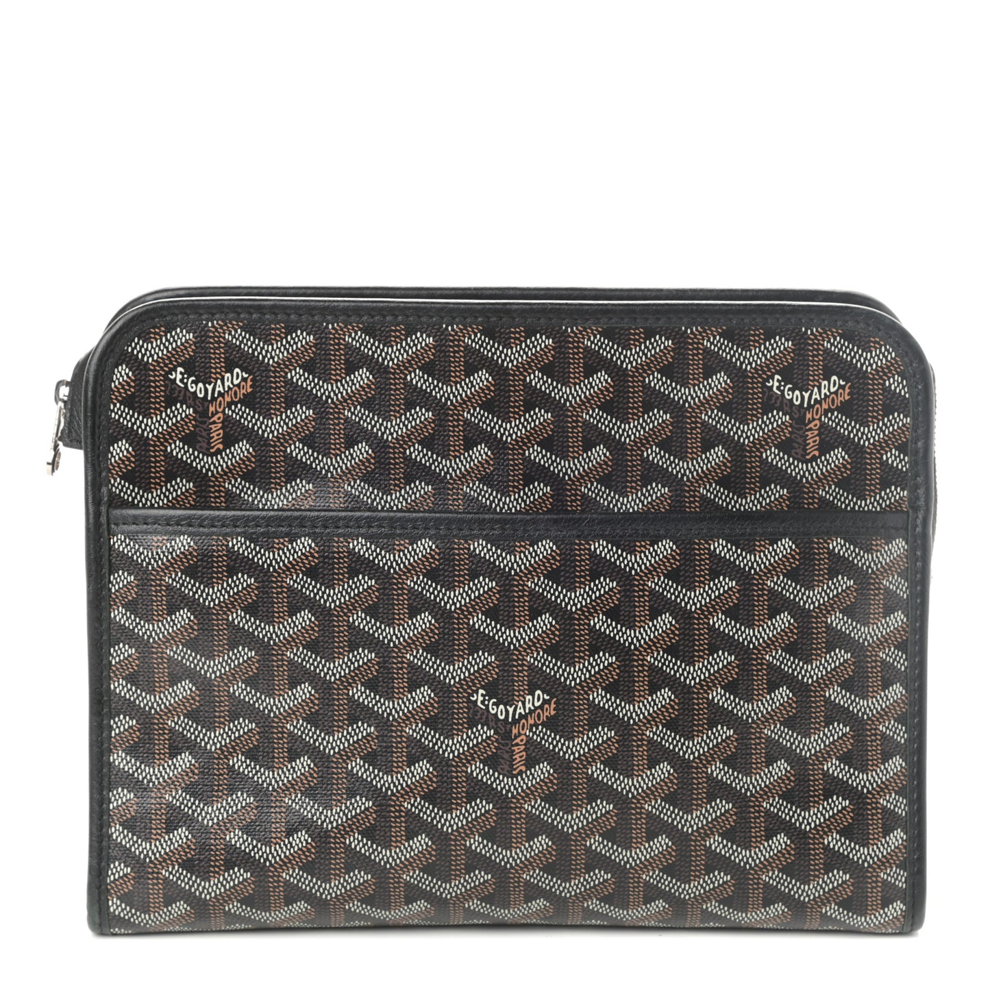 Goyardine Jouvence GM Toiletry Pouch Black
