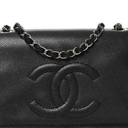 Chanel Caviar Medium Timeless CC Flap Black 7 of 11
