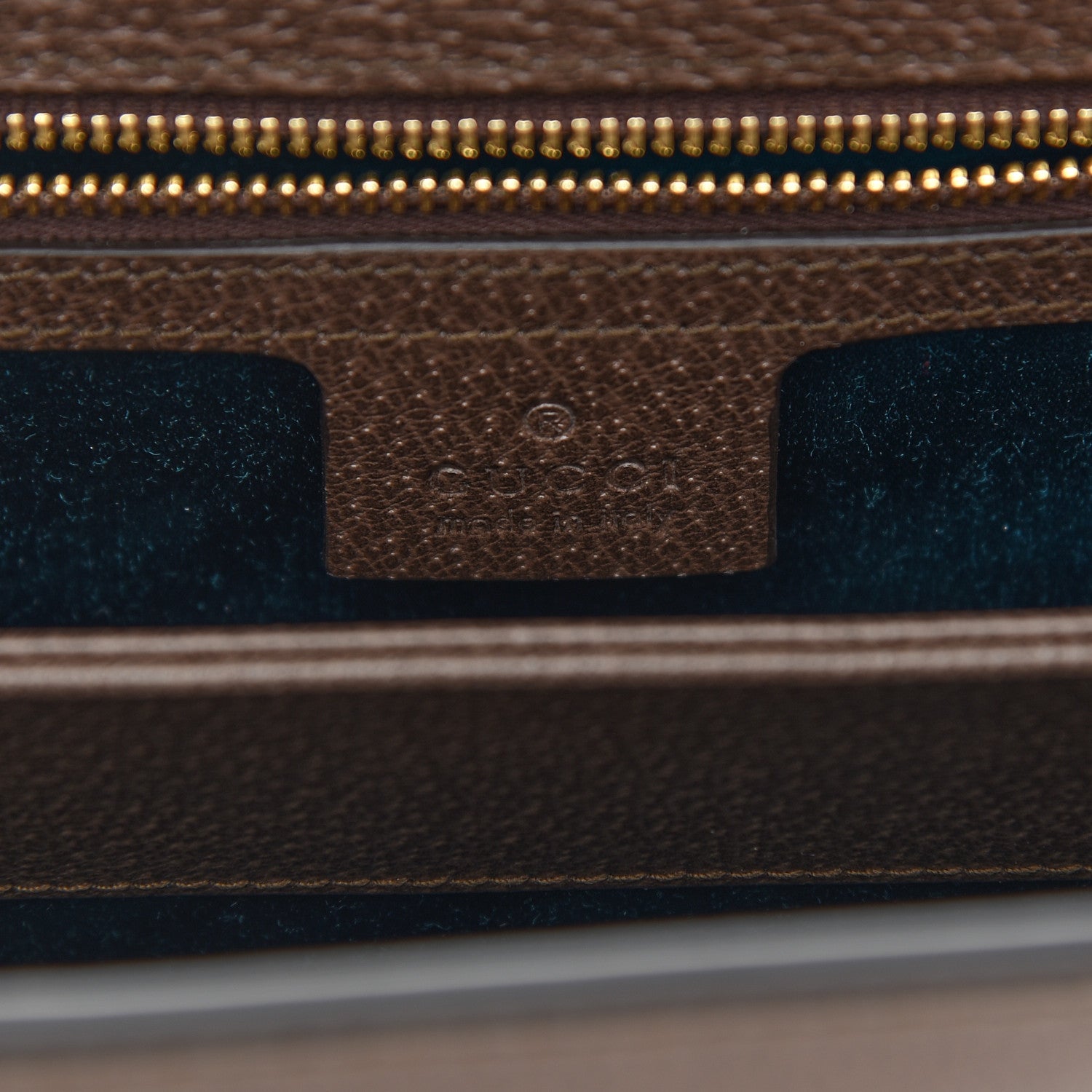 Gucci GG Supreme Monogram Web Medium Ophidia Chain Shoulder Bag Brown 6 of 9