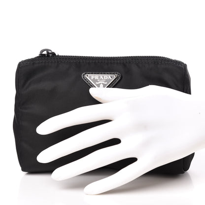 Prada Nylon Vela Cosmetic Pouch Black 3 of 12