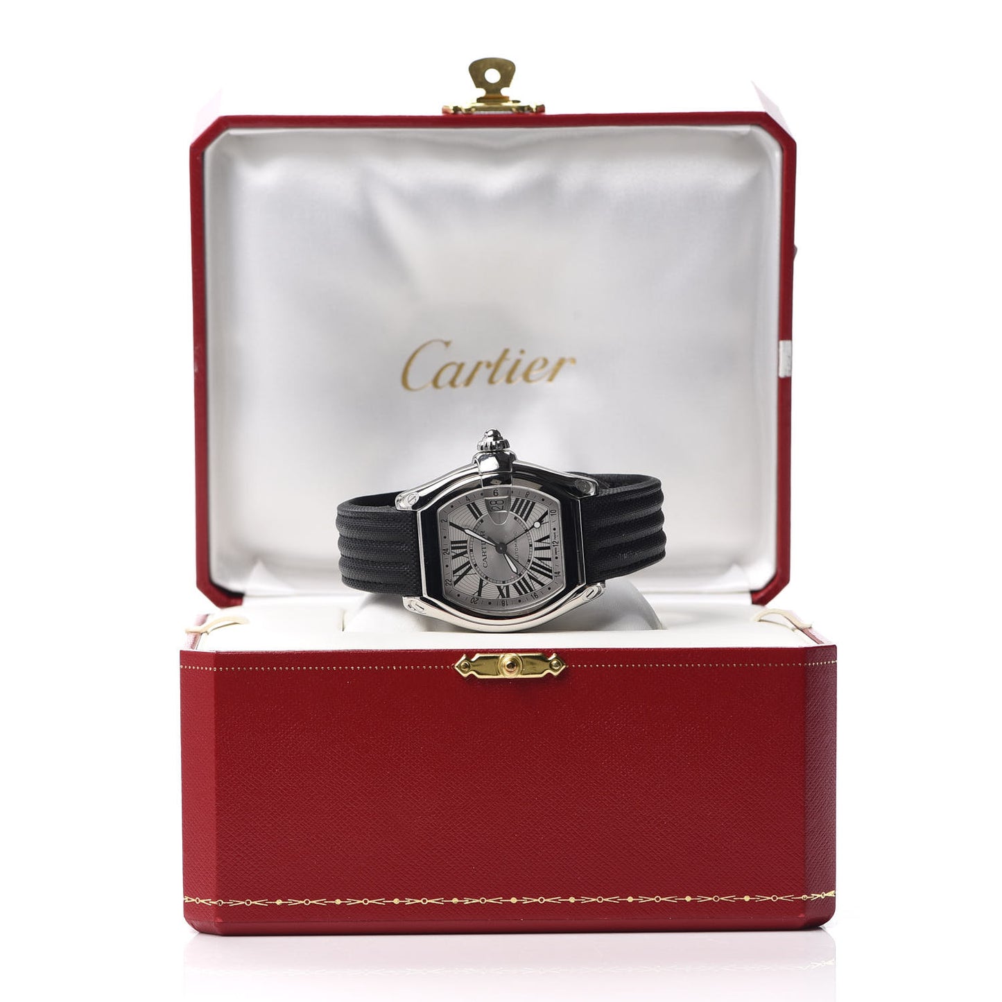 Stainless Steel Nylon 42mm Roadster GMT Automatic Watch